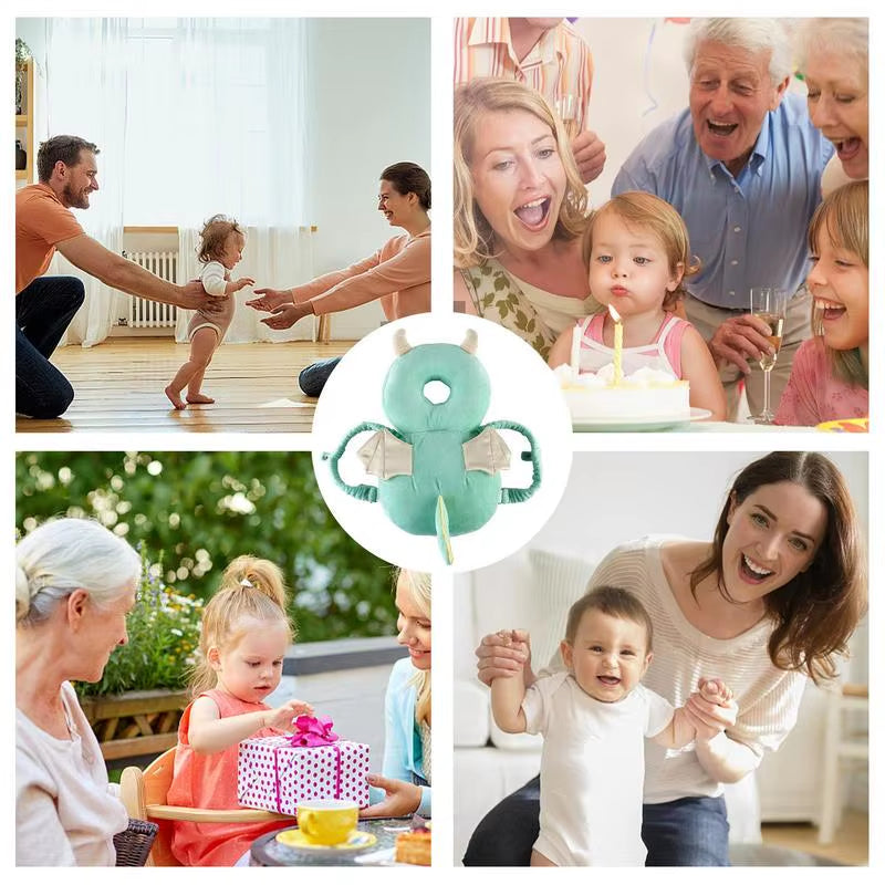 Baby Head Protection Backpack Pillow 