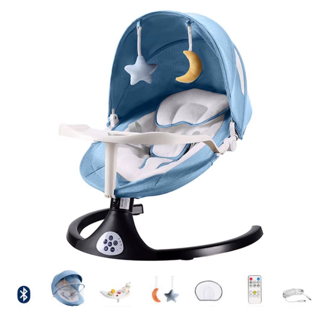 Deluxe Baby Electric Rocking Chair 