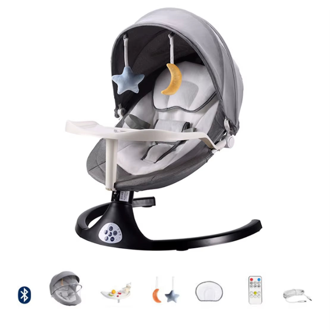 Deluxe Baby Electric Rocking Chair 